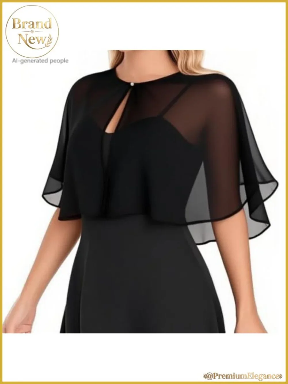 Chiffon Shawl Wrap Evening Dress Wedding Cape Shrug Bolero Cover Up